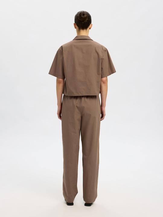 Actual product image Selected Femme Kurzarm Crop-Bluse (40)