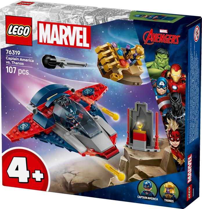 Actual product image LEGO Captain America vs. Thanos (76319, LEGO Super Mario)