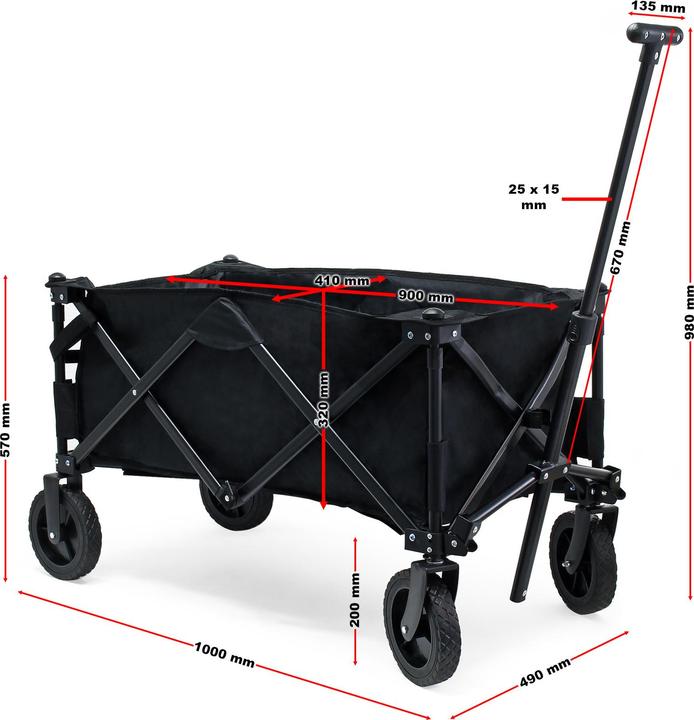 Produktbild Toboli Faltbollerwagen