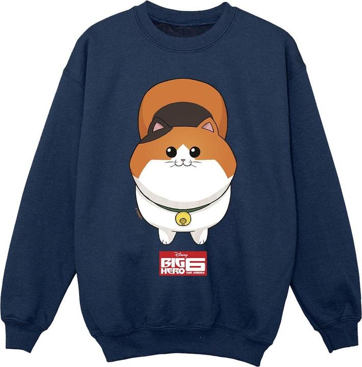 Disney Big Hero 6 Baymax Kitten Face Sweatshirt Mädchen