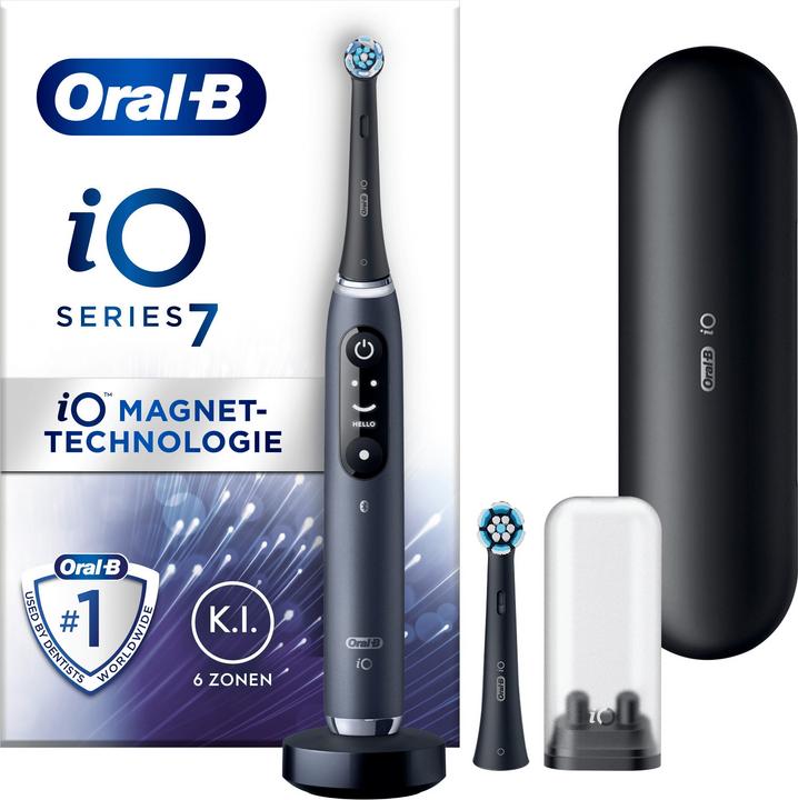 Actual product image Oral-B iO Series 7 + Sensitive (Oscillating toothbrush)