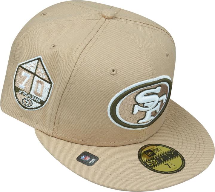Actual product image New Era 59Fifty Cap ANNIVERSARY San Francisco 49ers - 7 1/4 (7 1/4)