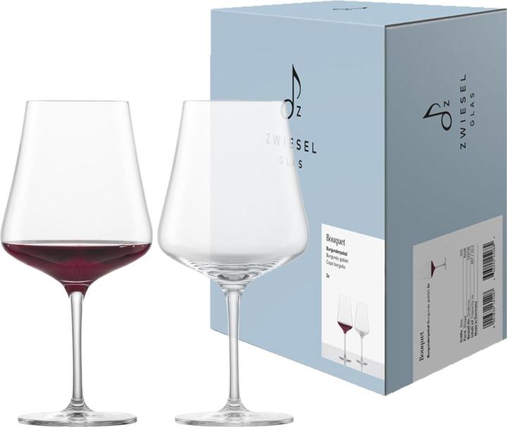 Actual product image Zwiesel Verre à Bourgogne Bouquet 140 2 pièces (65.70 cl, 2 Glasses, Red wine glasses)