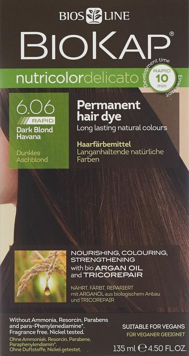 Produktbild Bio Partner Nutricolor Delicato Rapid Dunkles Aschblond (6.06)
