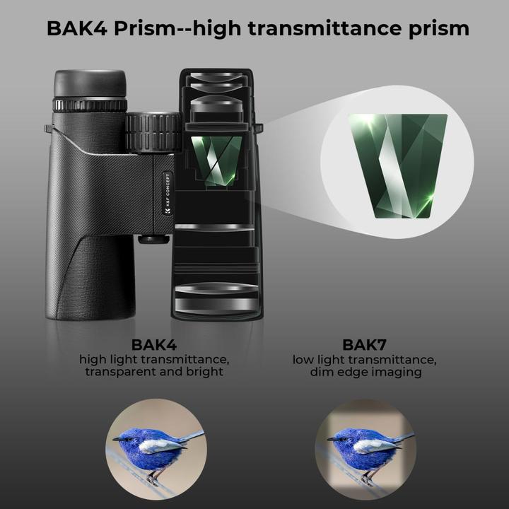 Actual product image K&F Concept Binoculars KF33.081 10x42 (10 x, 42 mm)