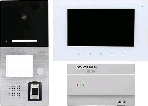 Produktbild EGB AP Set 1 FP Villa 1 Familien AP Set Fingerprint