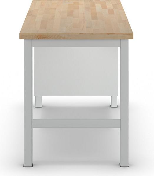 Image du produit MBA-System Etabli à casiers, largeur 1500 mm, 3 tiroirs 1 x 125 / 2 x 175 mm, gris clair / (150 cm, 75 cm)