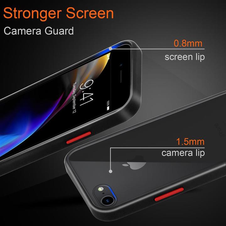 Immagine prodotto Cadorabo Copertura opaca ibrida (Apple iPhone 6, LG G8s)