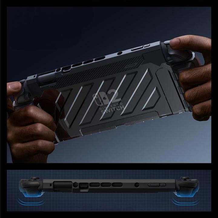 Actual product image Supcase Unicorn Beetle Pro Hülle für Nintendo Switch 2 - Schwarz (Switch)