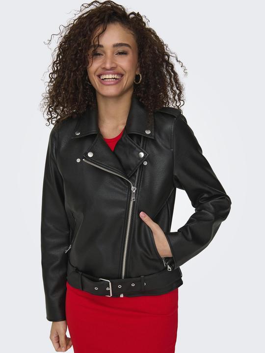 Produktbild Only Onlmille Faux Leather Biker Jacket Otw (M)