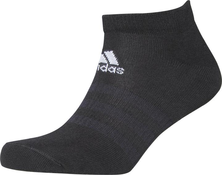 Productafbeelding adidas 3 paar performance no show sneakersokken unisex korte sok, kleur:zwart - wit - grijs, sok (XL)