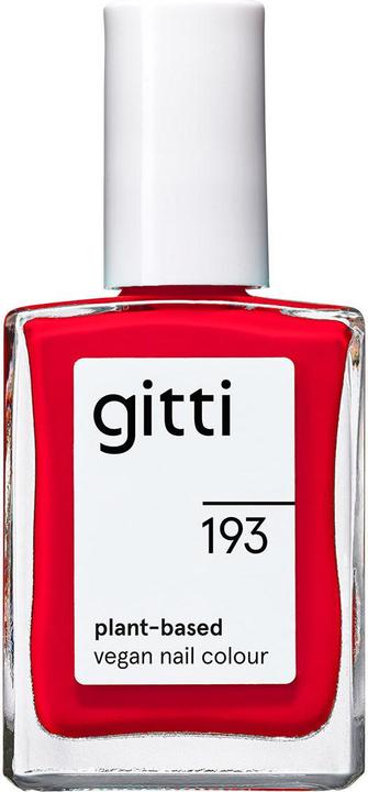 Gitti no. 193 Nail Polish Power Red (Power Red, Farblack)