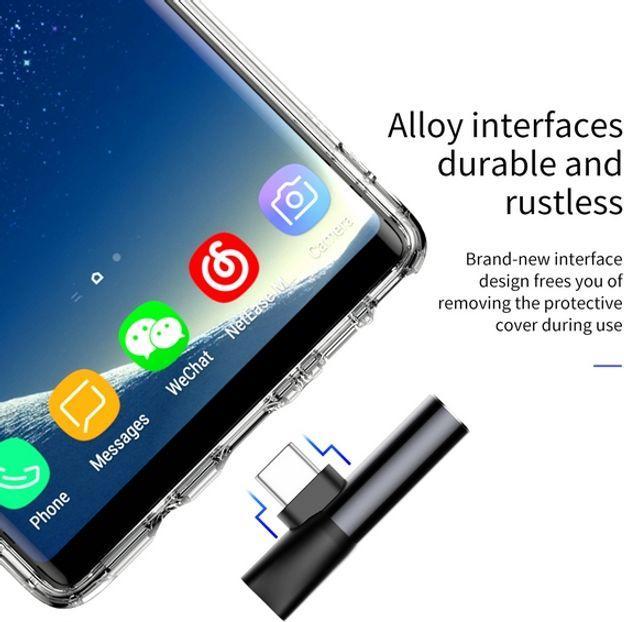 Produktbild Baseus 2in1 USB Typ-C Adapter (USB Typ C, 3.5mm Klinke, USB Typ C)