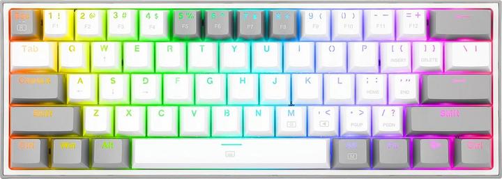 Image du produit Redragon K617 Fizz RGB blanc/gris (US, Filaire)