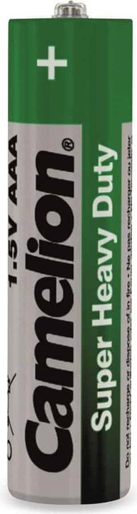 Actual product image Camelion Super Heavy Duty R03P-BP4G - Battery 4 x AAA (4 pcs., AAA, 550 mAh)