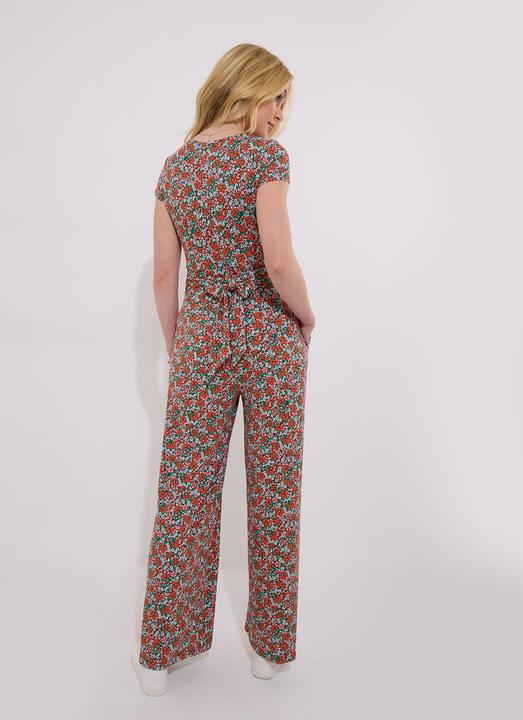 Actual product image Joe Browns Floral V-Neck Jersey Pocket Jumpsuit (44)