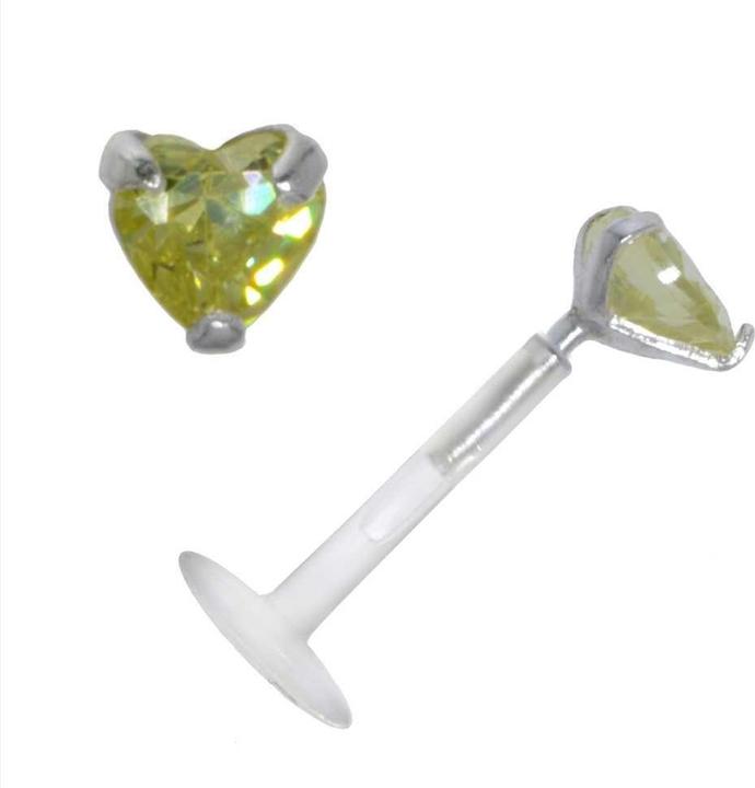 Immagine prodotto Bijouteria Piercing (Bioplastica, Argento 925, Zirconia)