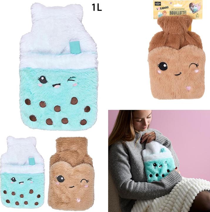 Actual product image Sombo Kawaii Wärmeflasche ass
