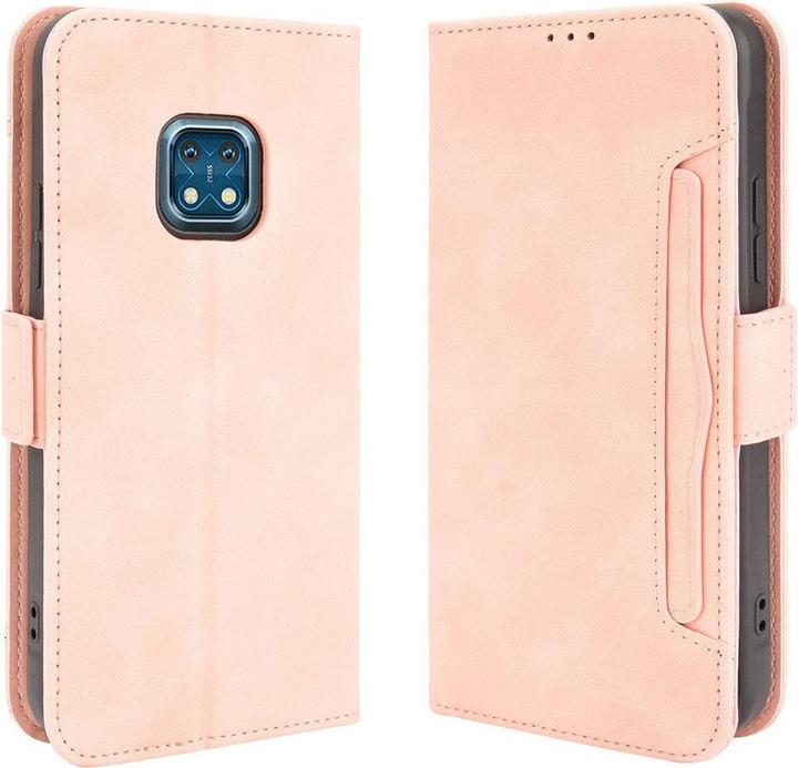 Image du produit Cover-Discount Nokia XR20 - étui avec de nombreuses poches pour cartes rose (Nokia XR20)