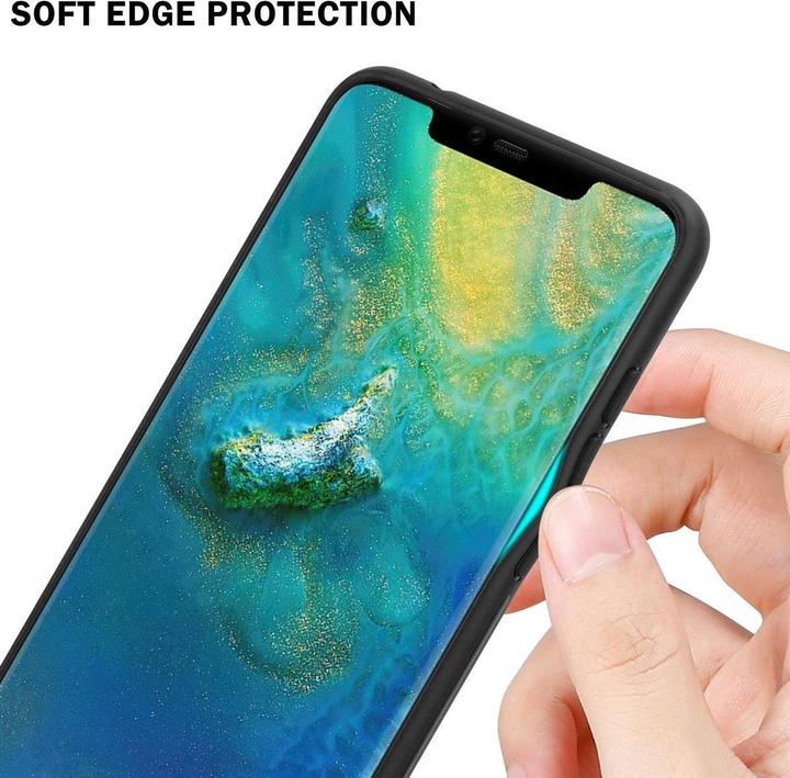Image du produit Cadorabo Couverture en verre TPU 2 couleurs (Mate 20 Pro)