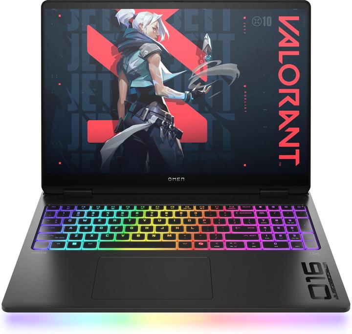 Image du produit HP Omen Max 16-ah0196ng (16", Intel Core Ultra 9 275HX, 64 Go, 2000 Go, DE)