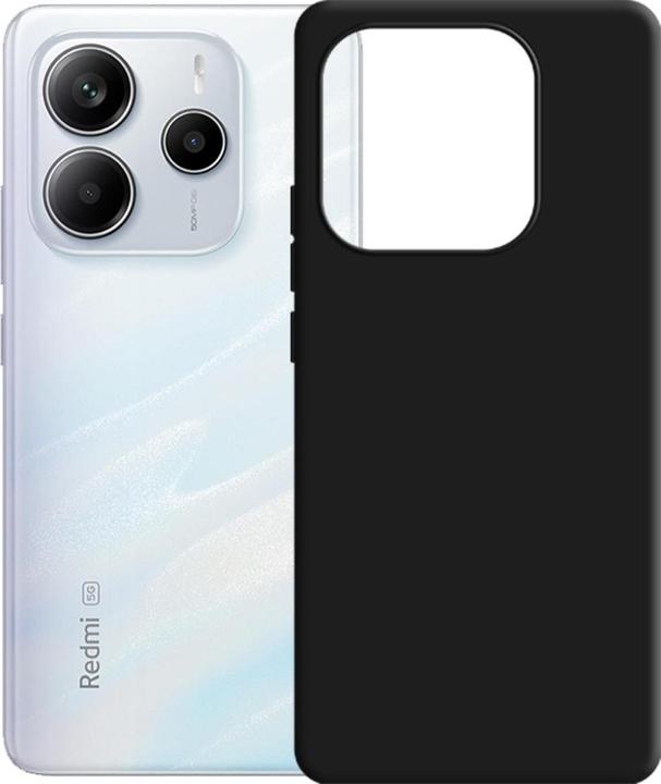 Immagine prodotto 3MK Silicone Case for Xiaomi Redmi Note 14 5G - black (Xiaomi Redmi Note 14 5G)