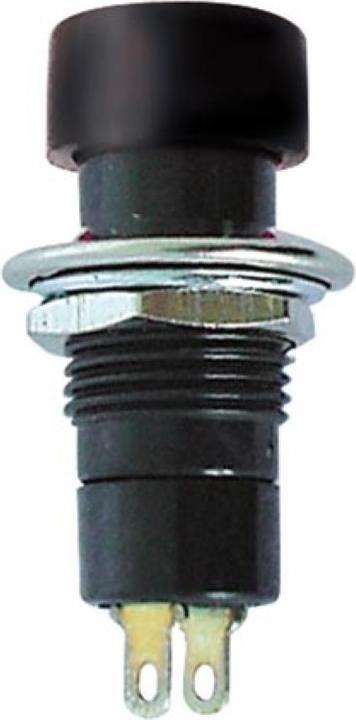 Produktbild Velleman Push-Button Switch Off-On Black