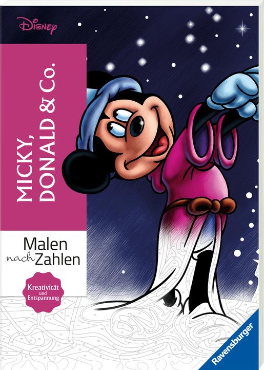 Produktbild Ravensburger Disney Malen nach Zahlen: Micky, Donald & Co.