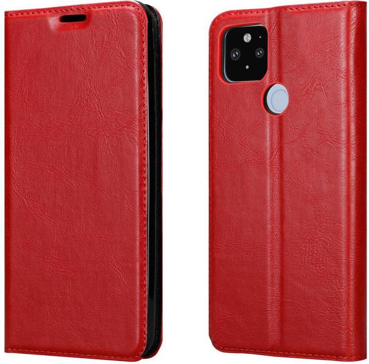Actual product image Cadorabo Book Invisible Magnet Cover (Google Pixel 5 XL)