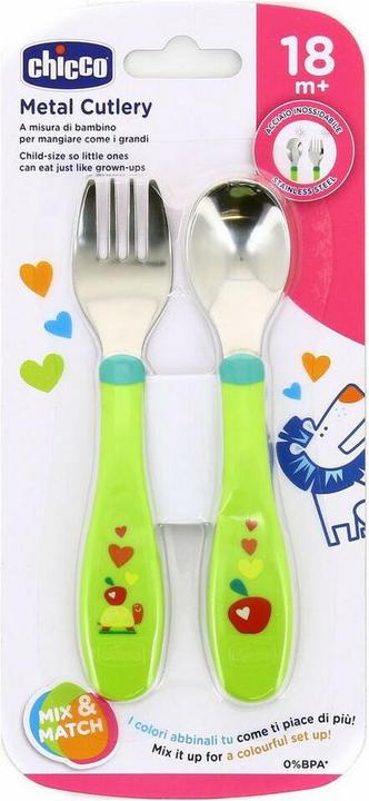 Produktbild Chicco Erstes Edestahlbesteck Set