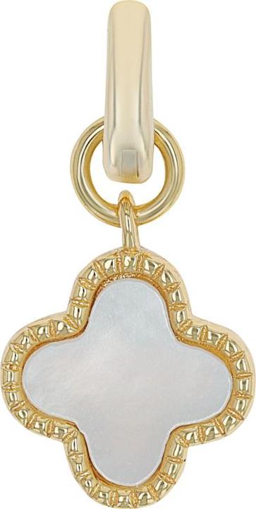 Amor Charms für Damen, 925 Sterling Silber | Kleeblatt (Silber 925)