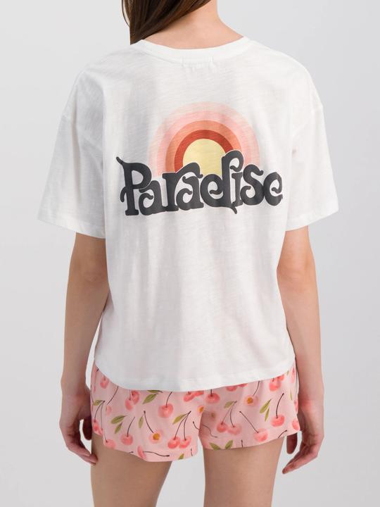 Actual product image Pj Salvage Skin de pyjama blanc cassé (38)