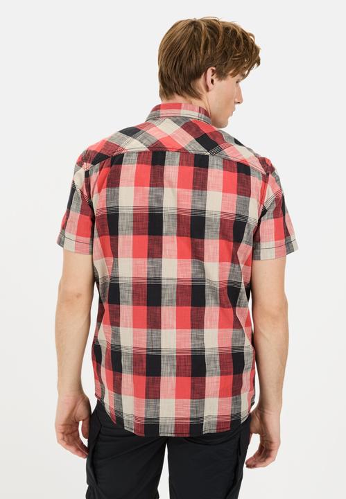 Immagine prodotto Camel Active Kariertes Kurzarmhemd aus reiner Baumwolle (3XL)