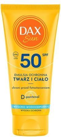 Actual product image Dax Sun Protective Emulsion For Face And Body Spf50 50ml (Suntan cream, SPF 50, 50 ml)