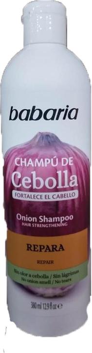 Actual product image Babaria Champu Cebolla Repair 380 ml (380 ml, Liquid shampoo)