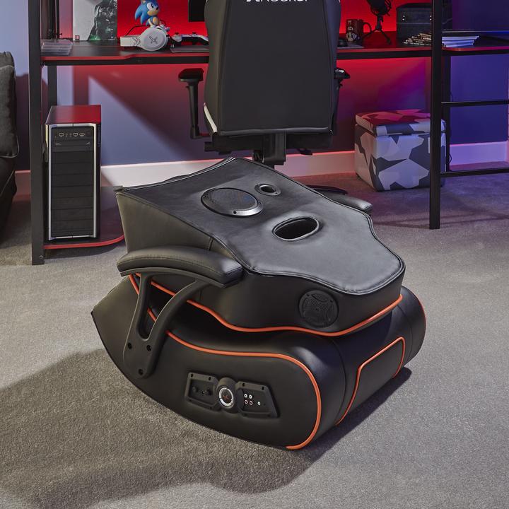 Actual product image X Rocker Xrocker Gforce Gaming Floor Chair Black