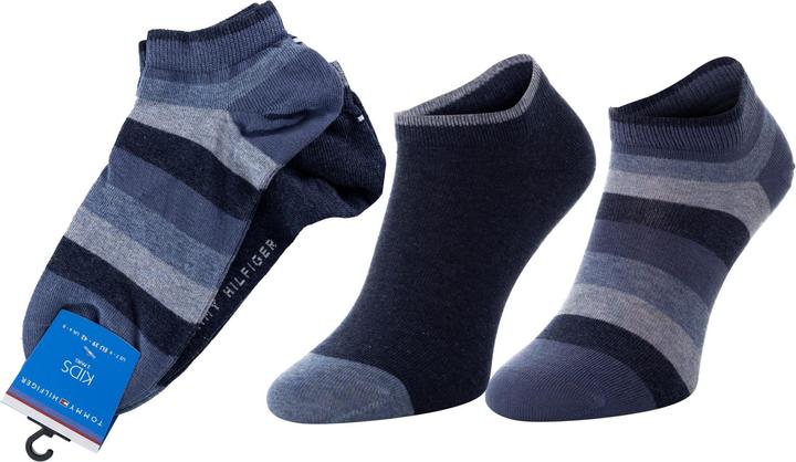 Produktbild Tommy Hilfiger Th Kids Basic Stripe Quarter 2p (2er Pack, 31 - 34)