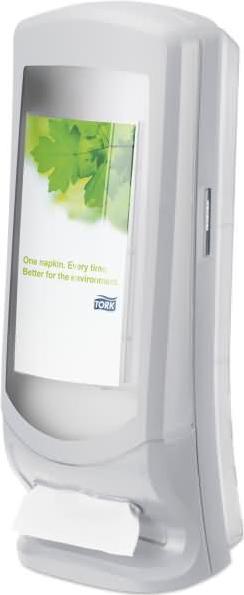 Actual product image Tork Napkin dispenser Xpressnap standing/wall dispenser plastic light grey (1 x)