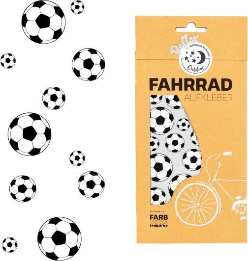 Actual product image Farbviereck Reflective Football Motifs Sticker / Stickers