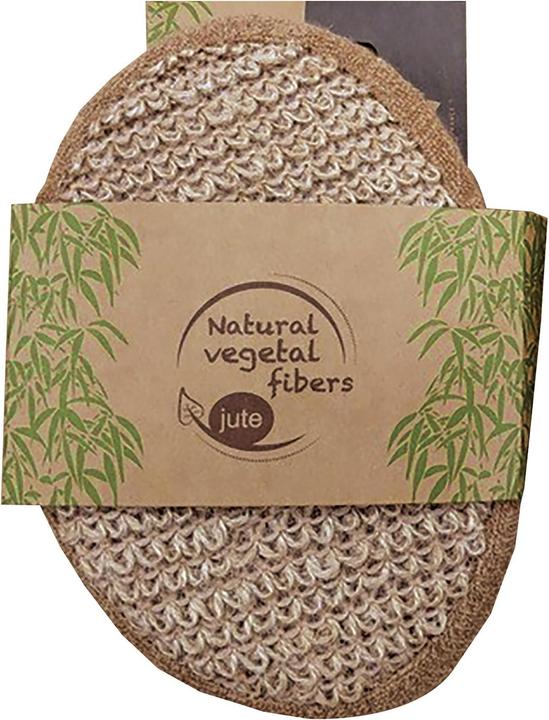 Immagine prodotto MSV Spugna esfoliante in iuta 17,5 x 10,3 cm, marrone