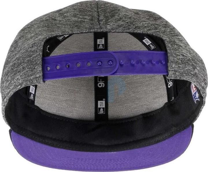 Actual product image New Era NFL - Minnesota Vikings - Grey Collection 9Fifty Snapoback Cap Grey SM (54, 55, 56, 57)
