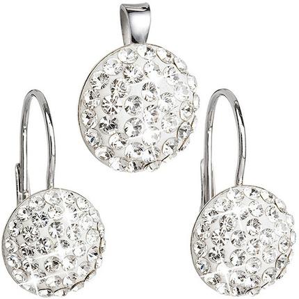 Evolution Group Set of jewelry with Swarovski crystals 39086.1 Earrings