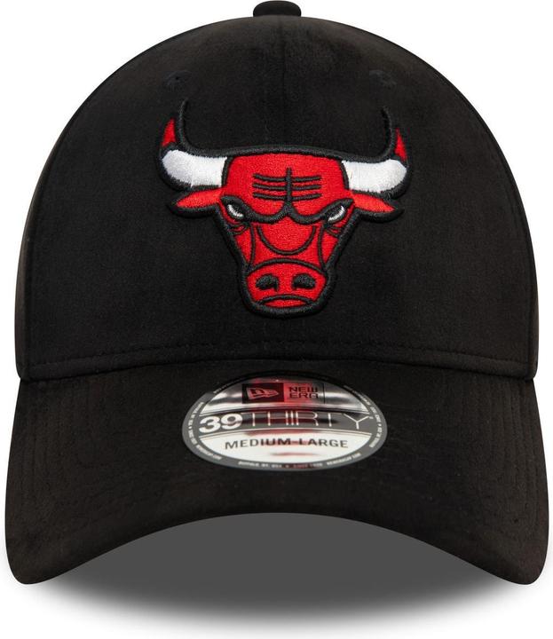 Produktbild New Era 39Thirty Stretch Cap - FAUX SUEDE Chicago Bulls M/L (M, L)