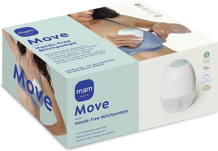 Actual product image MAM Move Hands-free breast pump