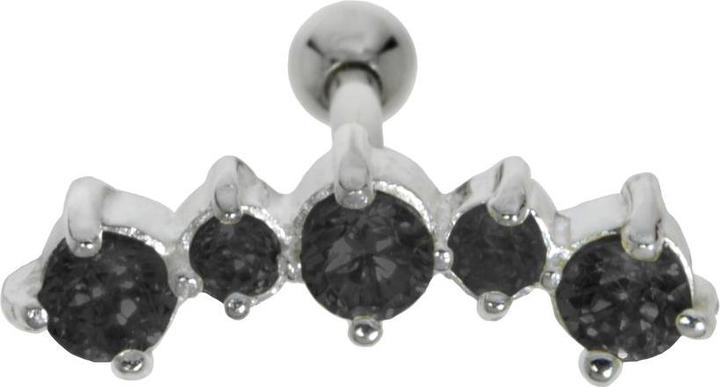 Bijouteria Ohrpiercing (Messing, Zirkonia, Edelstahl)