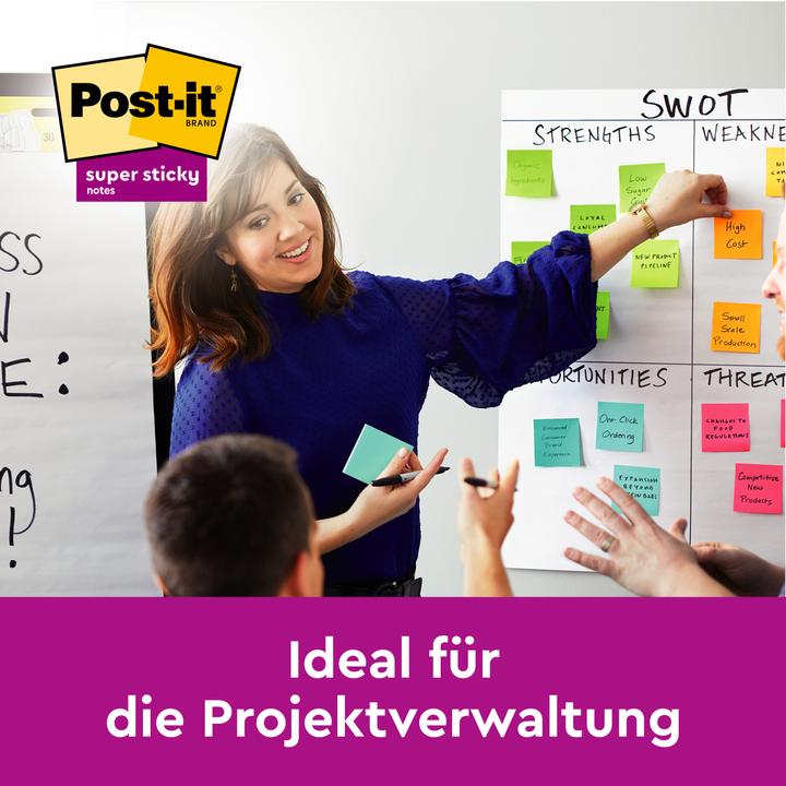 Actual product image Post-it Super Sticky Z-Notes Dispenser (76 x 76 mm)