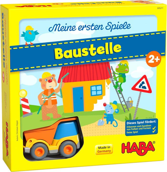 Haba Meine ersten Spiele- Baustelle (Deutsch)