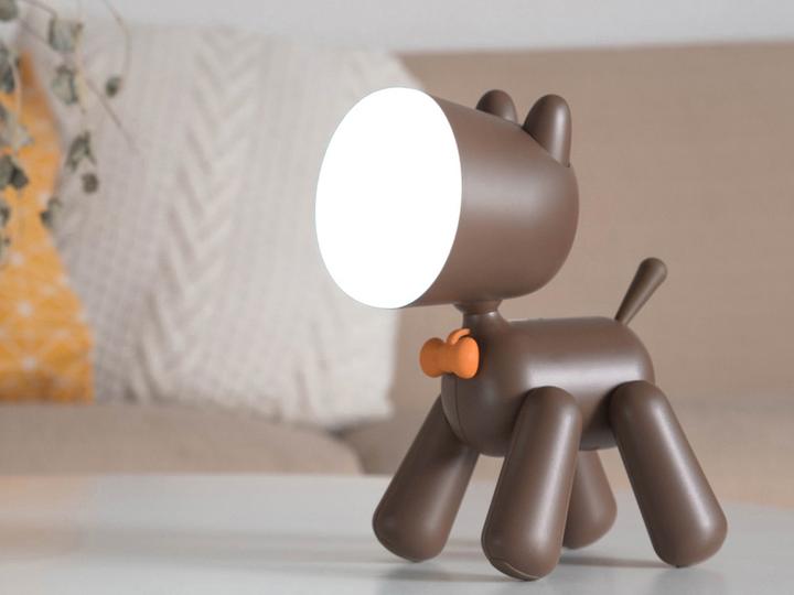Produktbild VR Shinecon Nachtlicht Modell Dog Art Braun