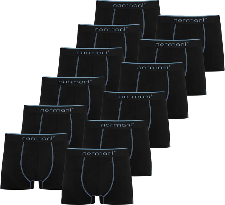 Normani 12 x Herren Baumwoll-Boxershorts - 8881
