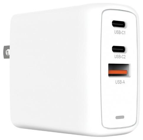 Actual product image Creative Φορτιστής Χωρίς Καλώδιο GaN με Θύρα USB-A και 2 Θύρες USB-C 67W Λευκός (51MZ0515AA000) (67 W)